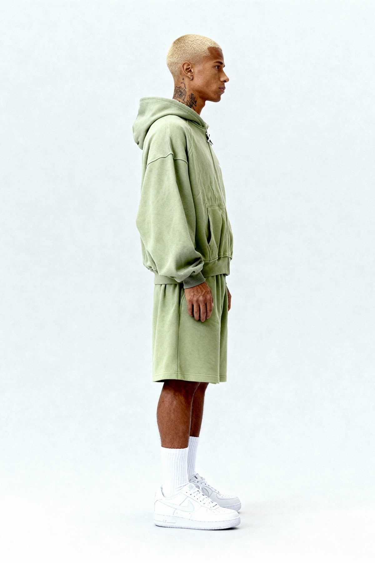 SHORTS MATCHA GREEN