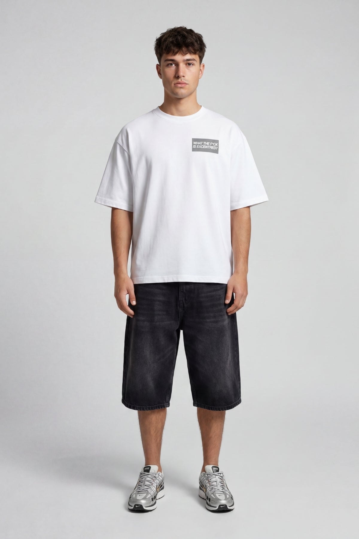 GREY WTF T-SHIRT
