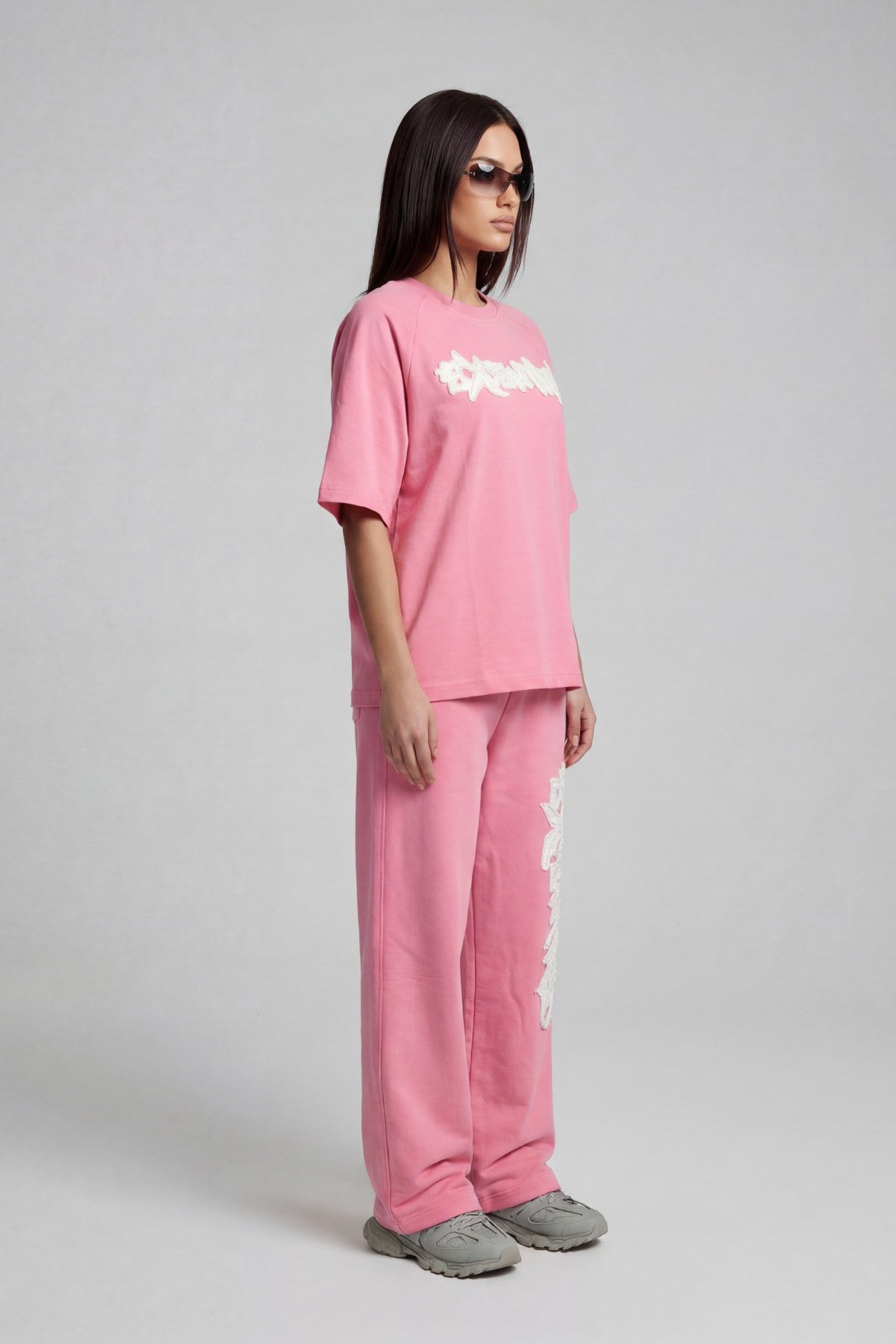 DISTRESSED T-SHIRT SAKURA PINK
