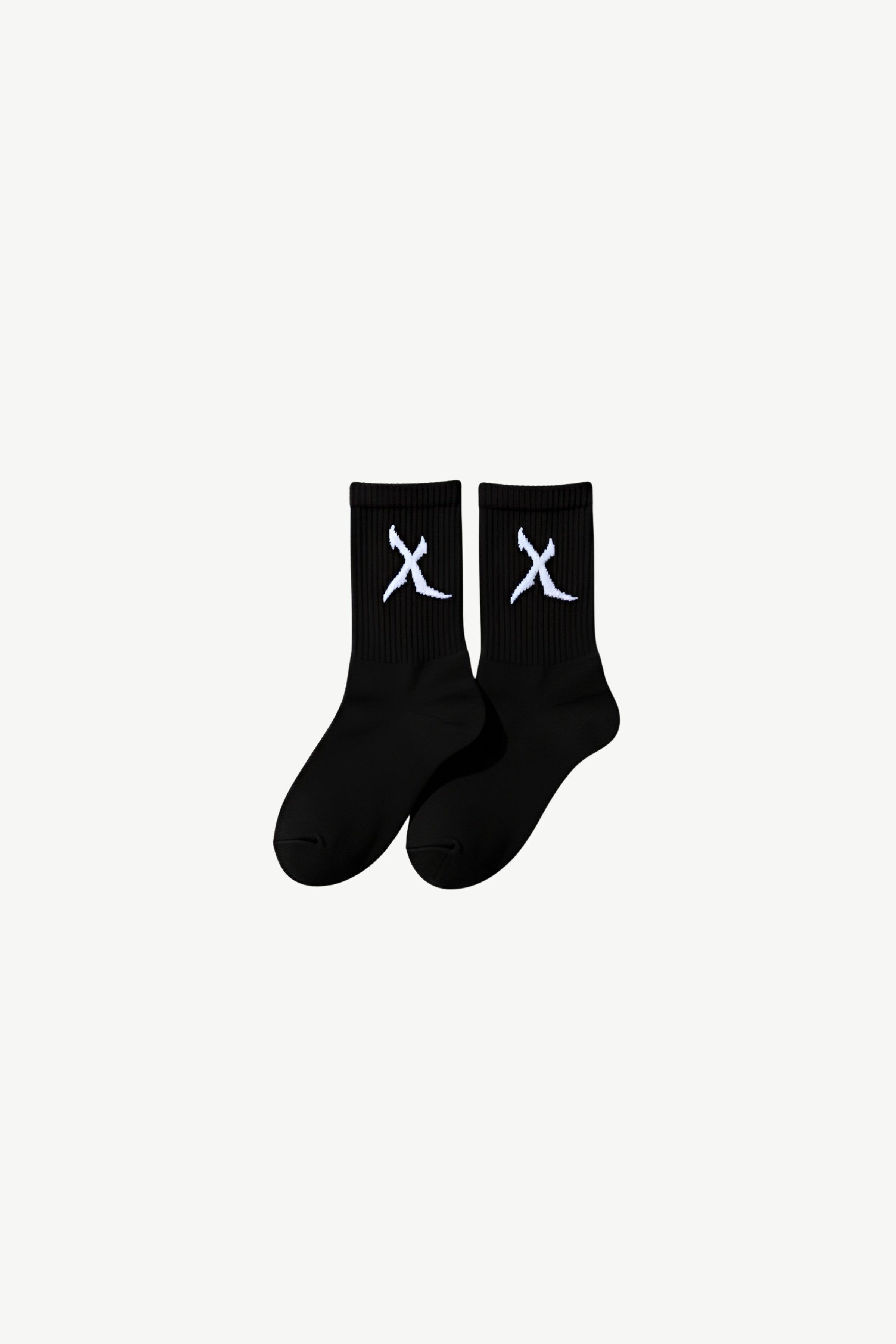 X LOGO SOCKS (2-PACK)