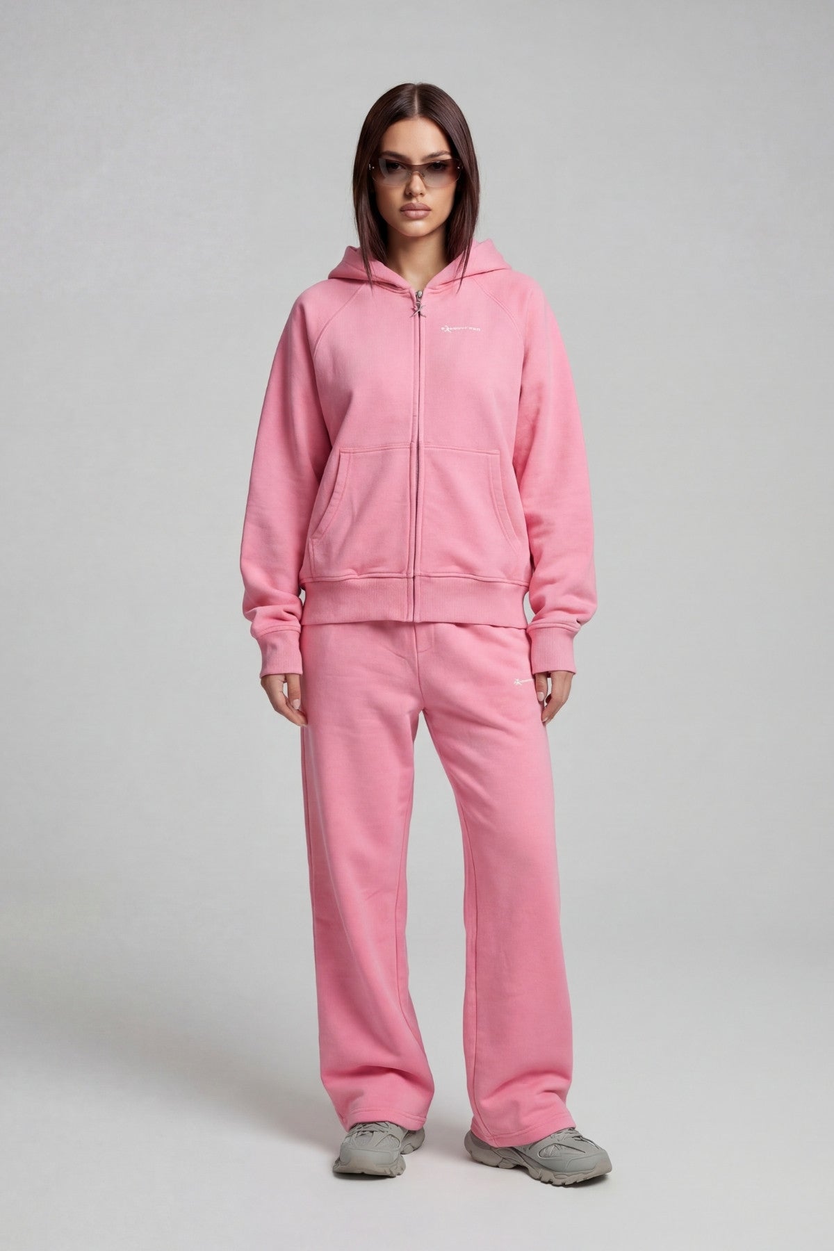 ZIP HOODIE SAKURA PINK