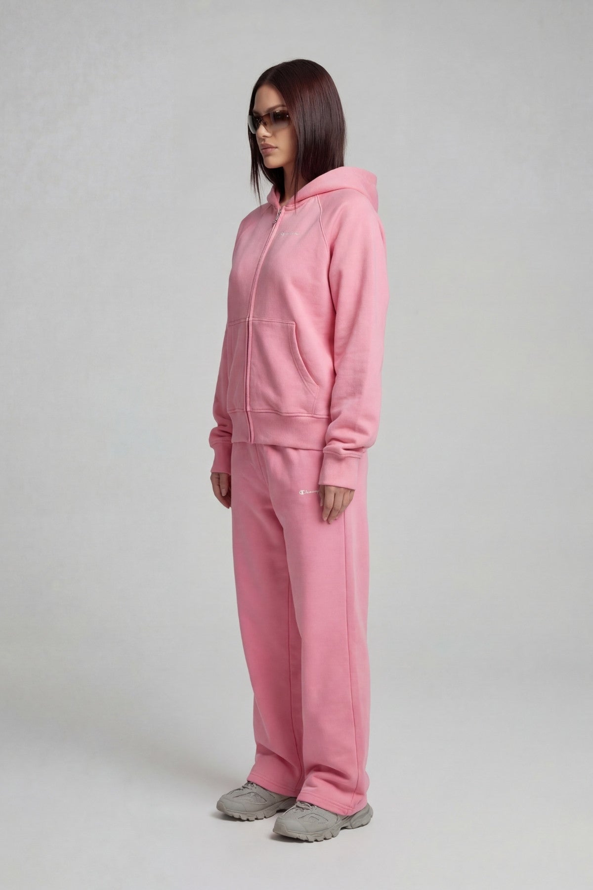 ZIP HOODIE SAKURA PINK