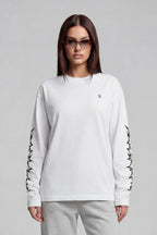 STARBURST LONGSLEEVE WHITE