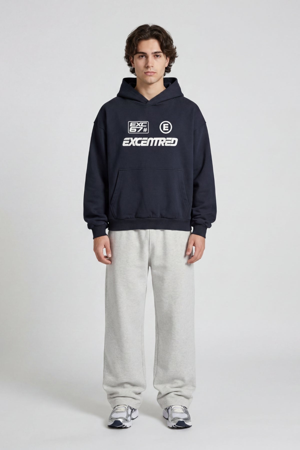 RACING HOODIE NAVY