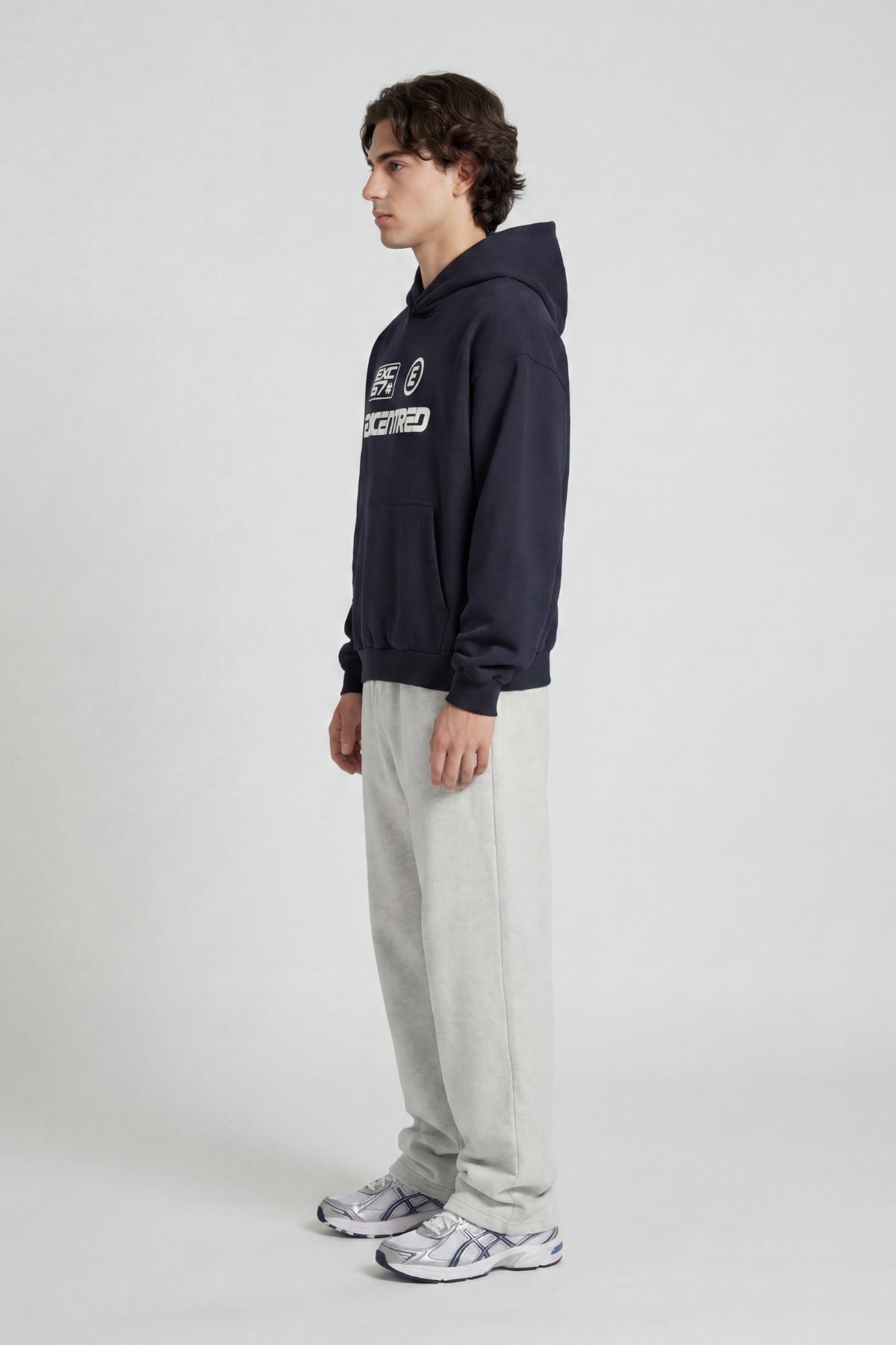 RACING HOODIE NAVY
