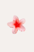 PINK FLOWER HAIR CLIP