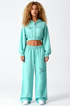 DISTRESSED WMNS JOGGER CRYSTAL TIFFANY