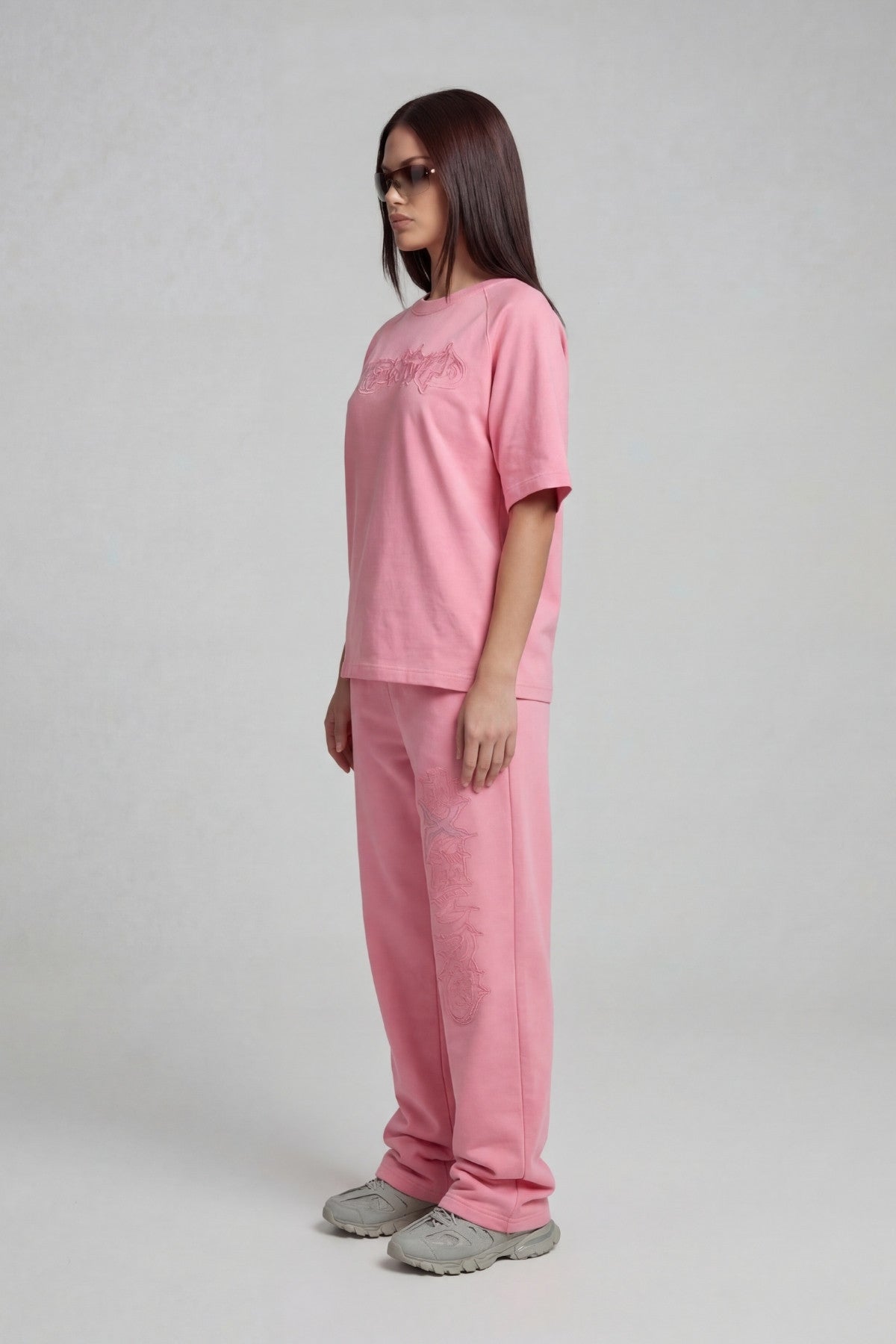 DISTRESSED T-SHIRT SAKURA PINK