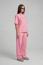 DISTRESSED T-SHIRT SAKURA PINK