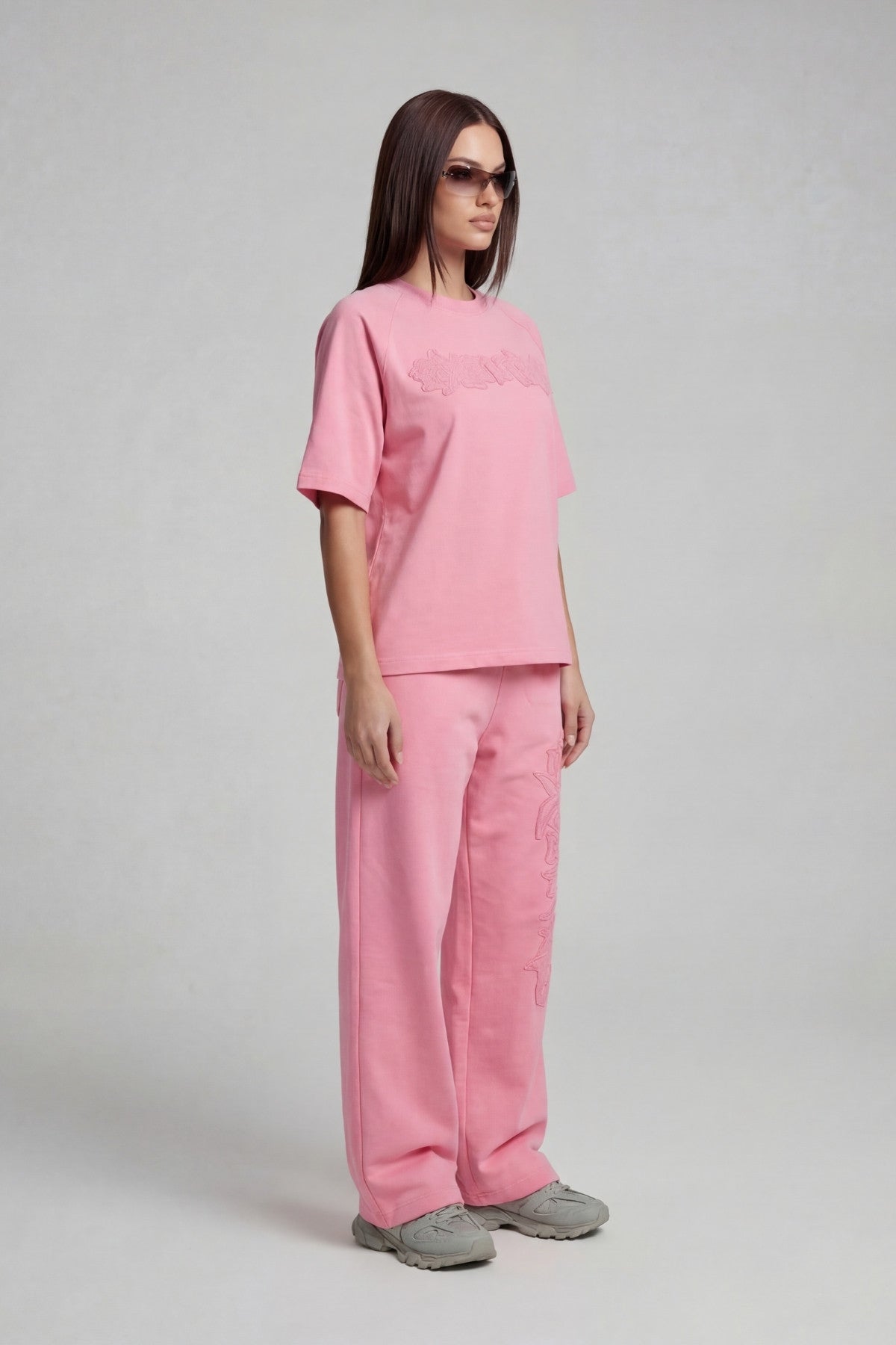 DISTRESSED T-SHIRT SAKURA PINK