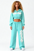 DISTRESSED WMNS JOGGER CRYSTAL TIFFANY