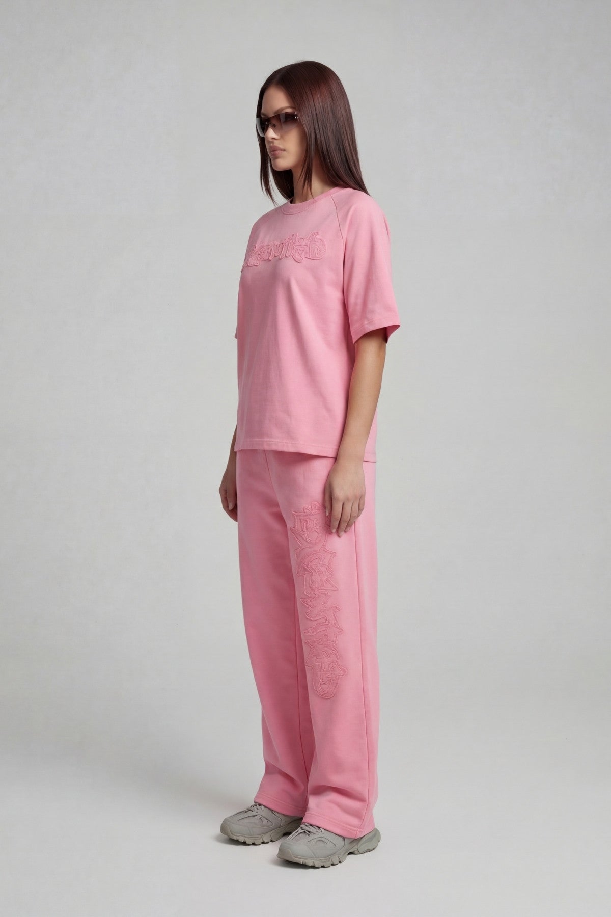 DISTRESSED T-SHIRT SAKURA PINK