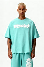 DISTRESSED T-SHIRT CRYSTAL TIFFANY