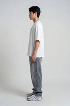 WHITE RACING T-SHIRT