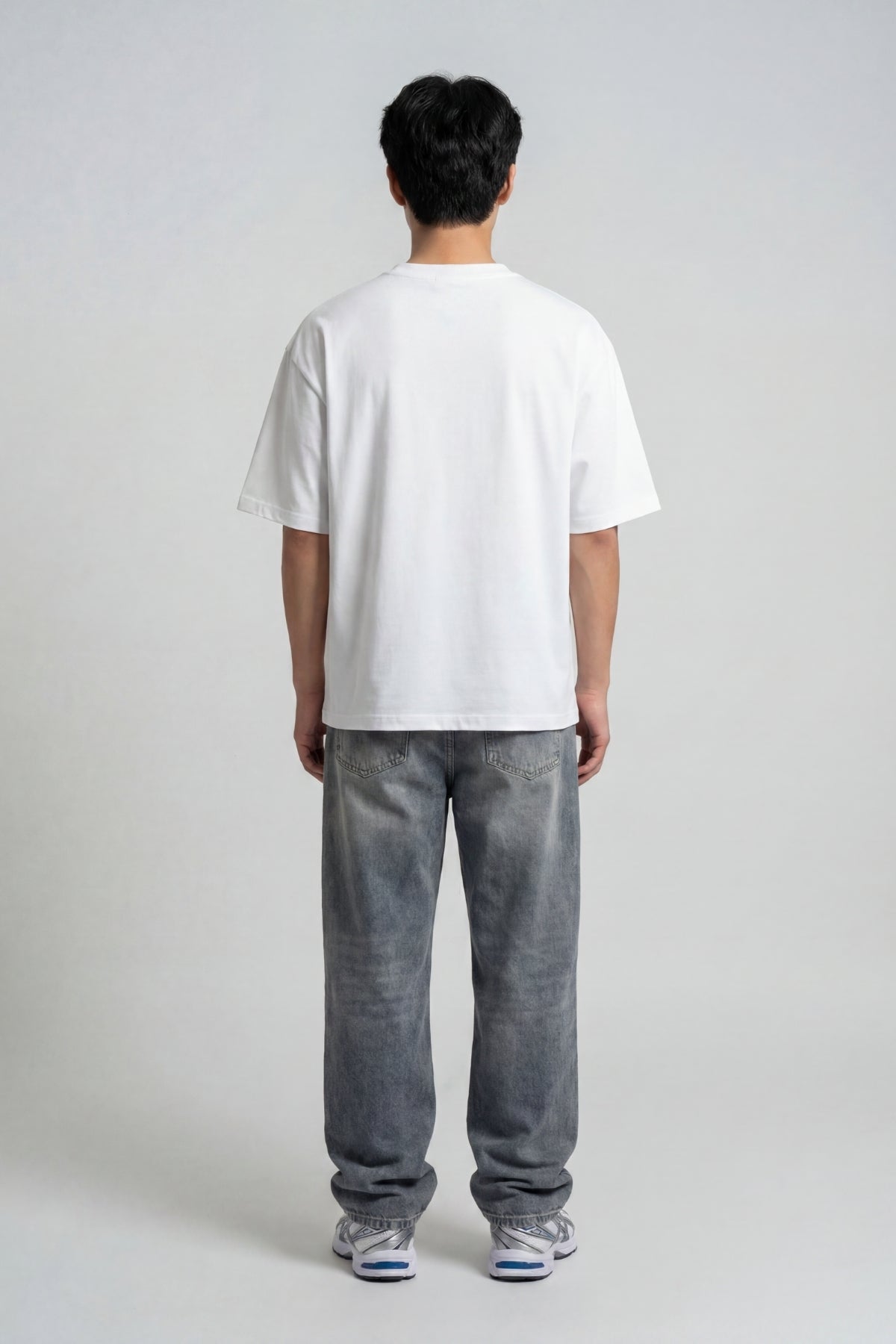 WHITE RACING T-SHIRT