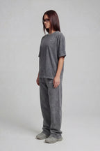 STONE GREY TEE