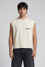 UNIFORM TANK TOP BEIGE