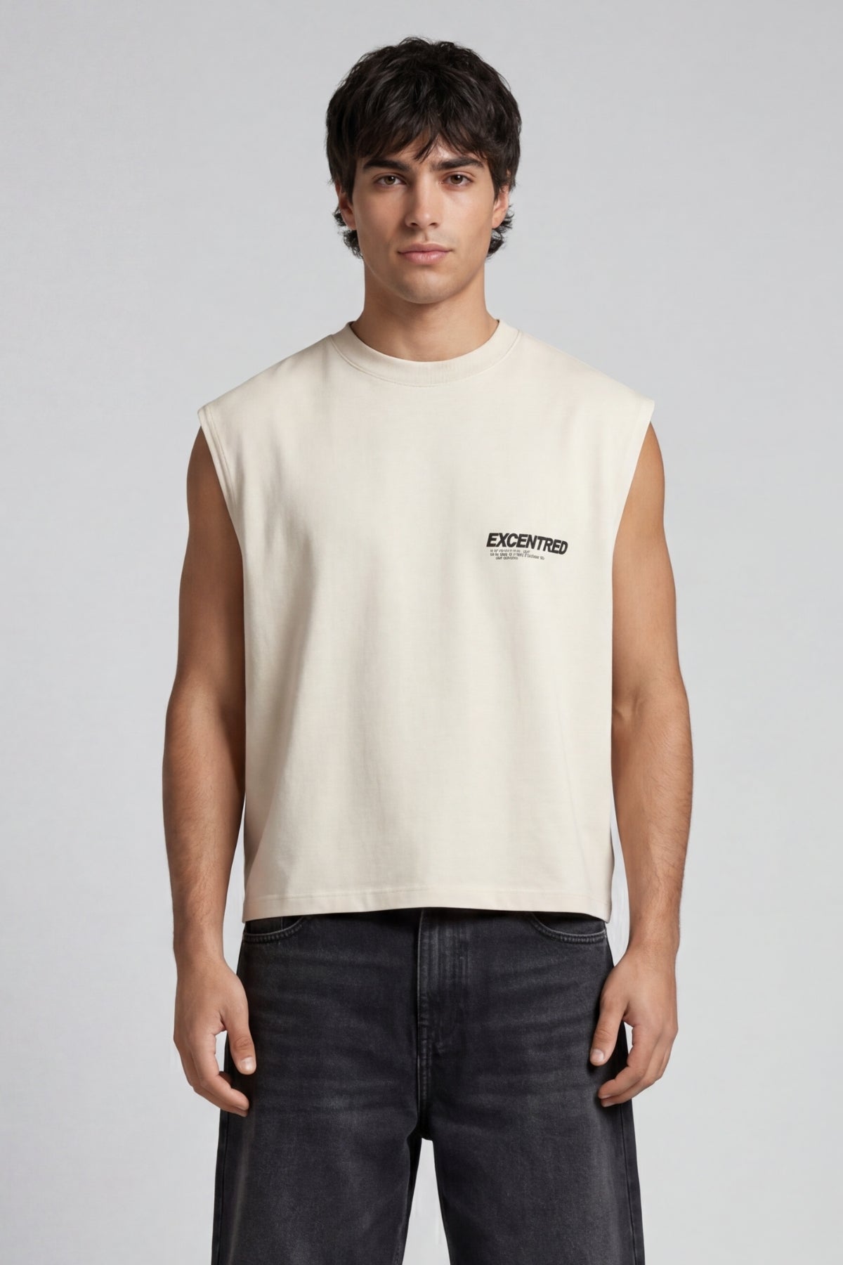 UNIFORM TANK TOP BEIGE