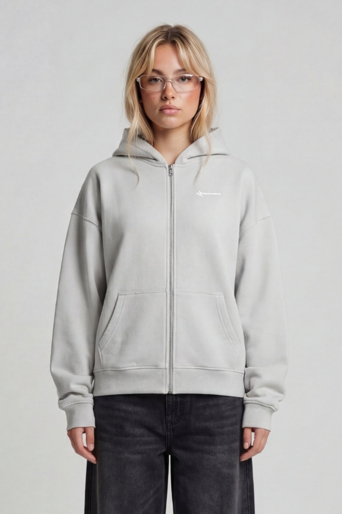 BASIC ZIP HOODIE