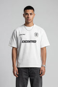 WHITE EMBLEM T-SHIRT