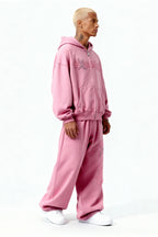 DISTRESSED JOGGER SAKURA  PINK