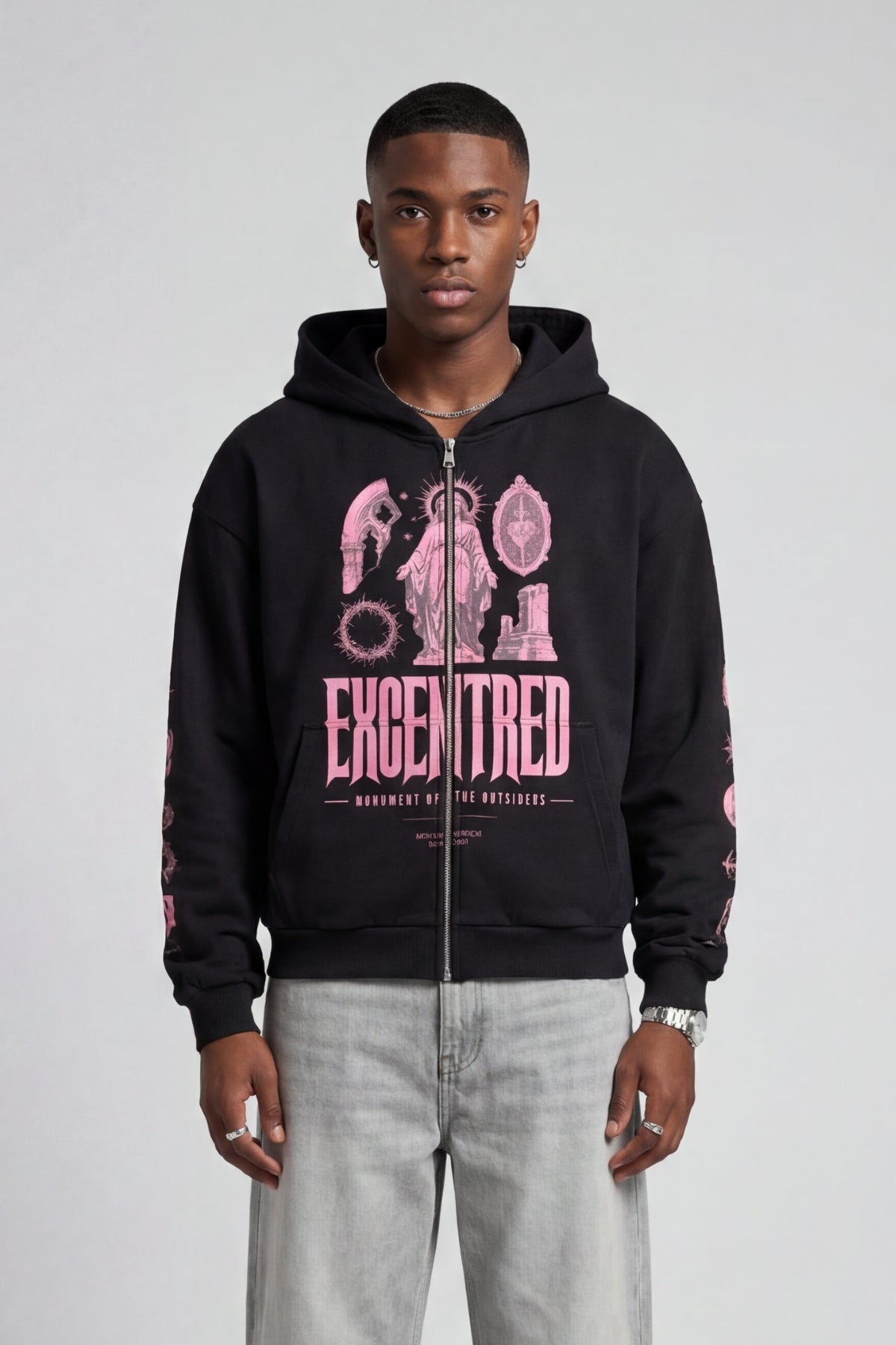 MONUMENT ZIP HOODIE