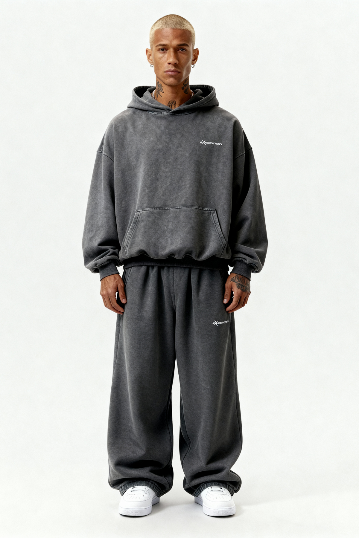 TRACKSUIT SET STONE GREY
