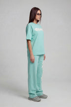 DISTRESSED T-SHIRT CRYSTAL TIFFANY