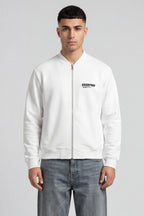 UNIFROM BOMBER JACKET WHITE