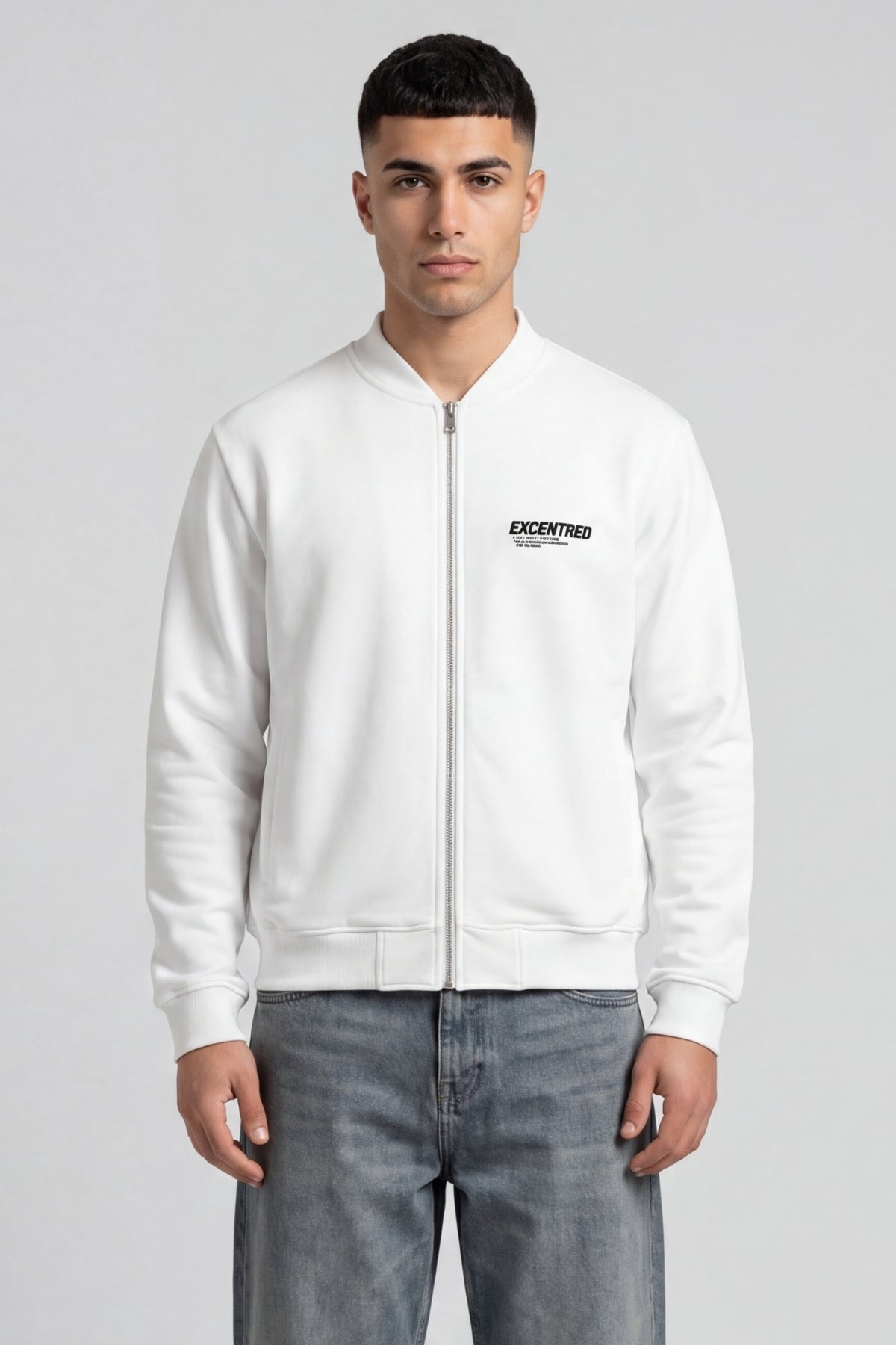 UNIFROM BOMBER JACKET WHITE