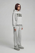 TRUST HOODIE LIGHT GRAY