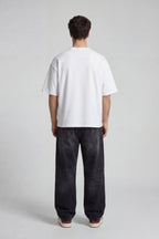 WHITE COLLEGE T-SHIRT