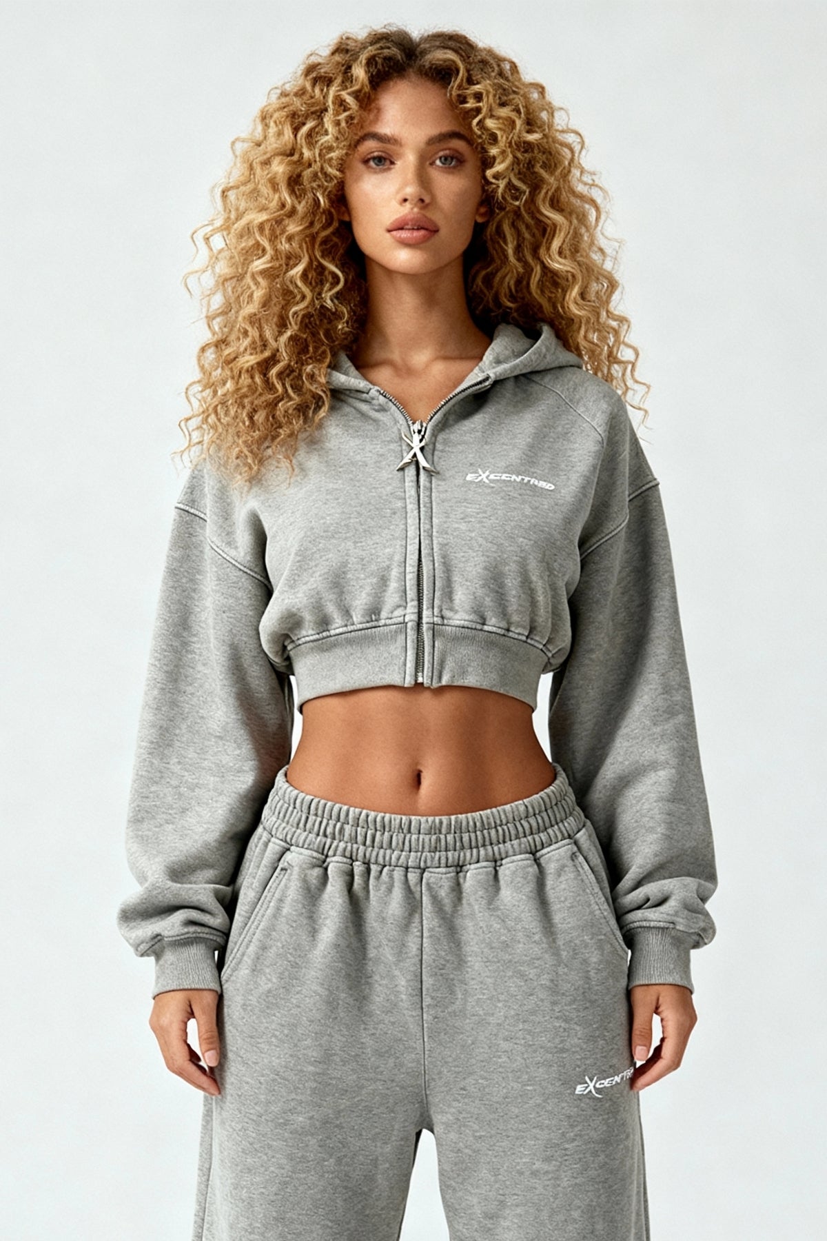 WOMEN SET SMOKE GREY