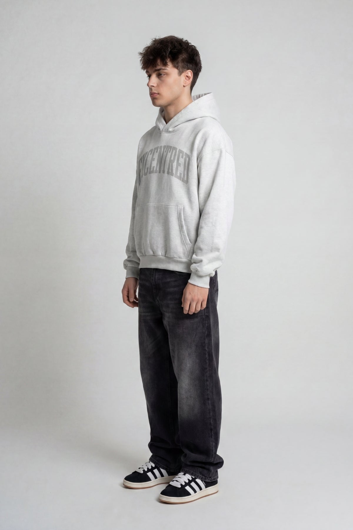GREY COLLEGE HOODIE