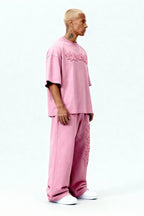 DISTRESSED T-SHIRT SAKURA PINK