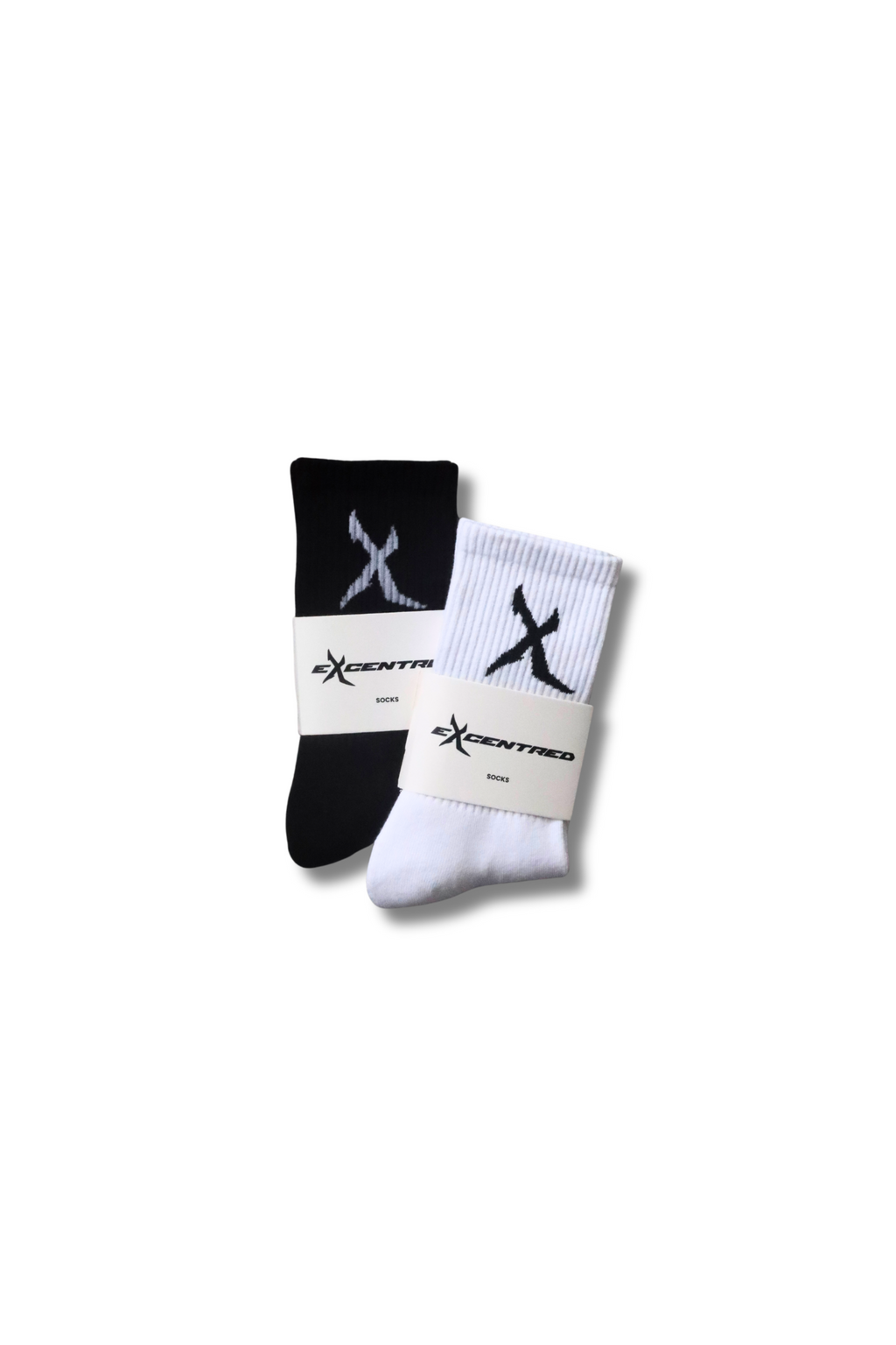 X LOGO SOCKS (2-PACK)