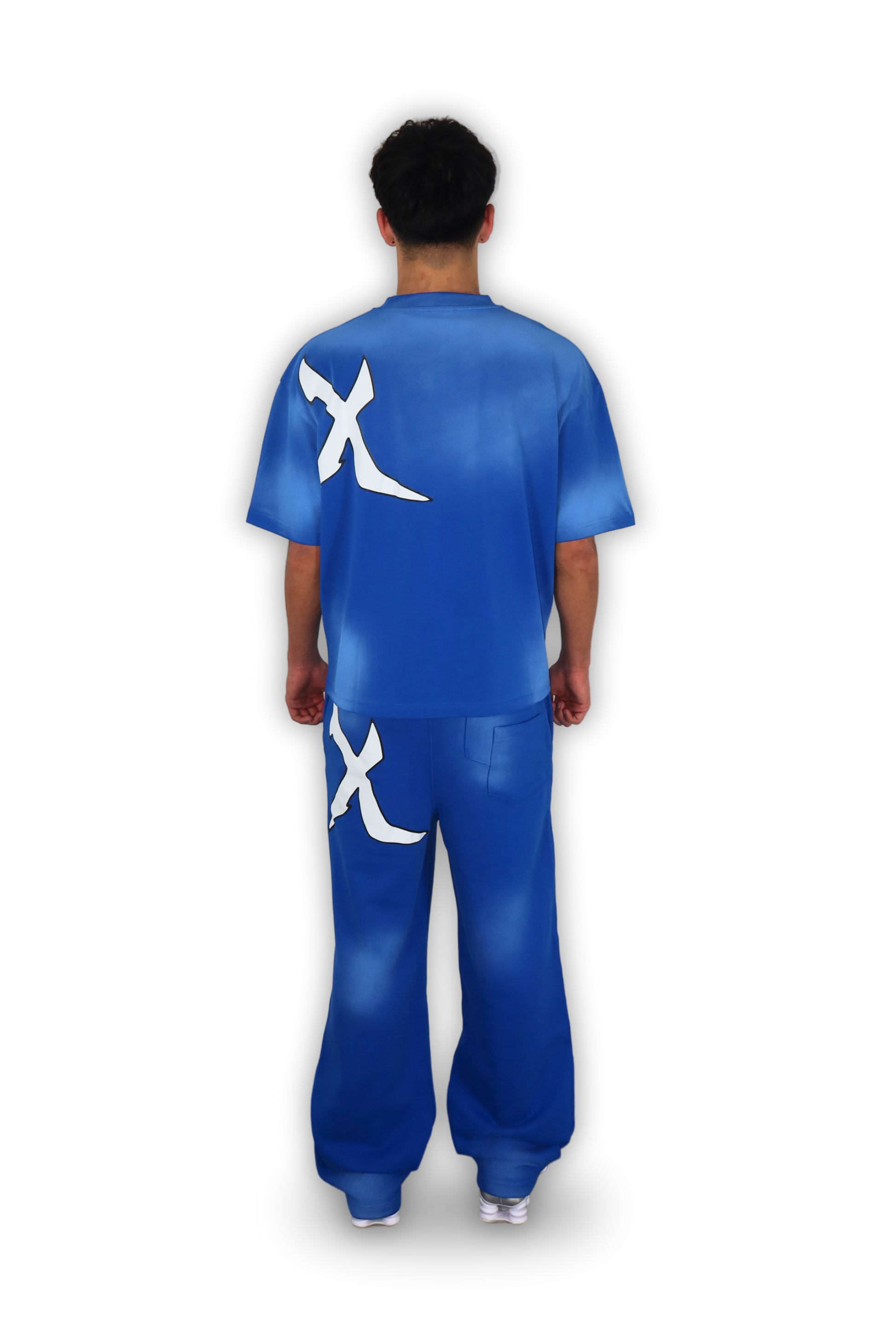 BLUE GRAFFITI TEE