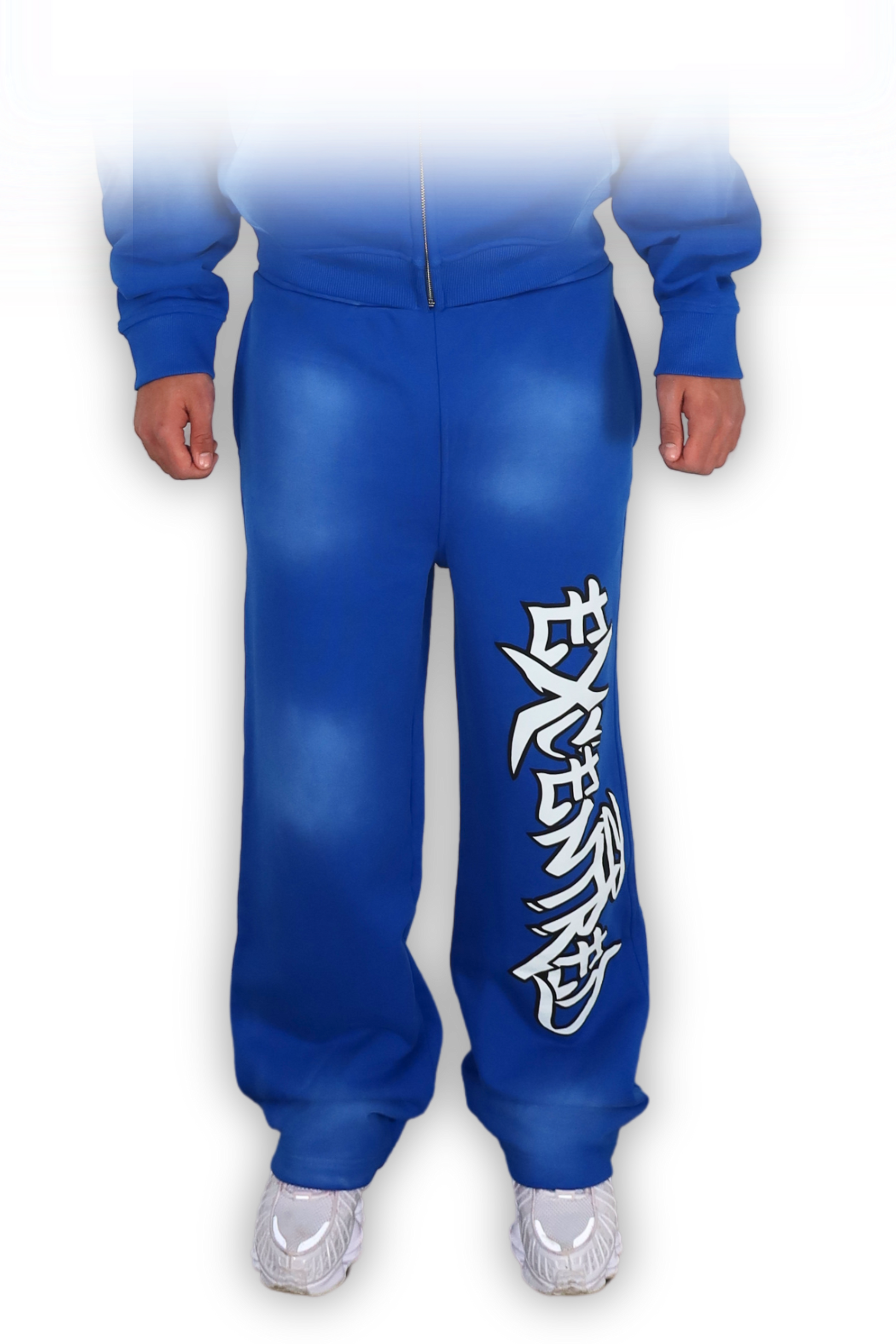 BLUE GRAFFITI JOGGER