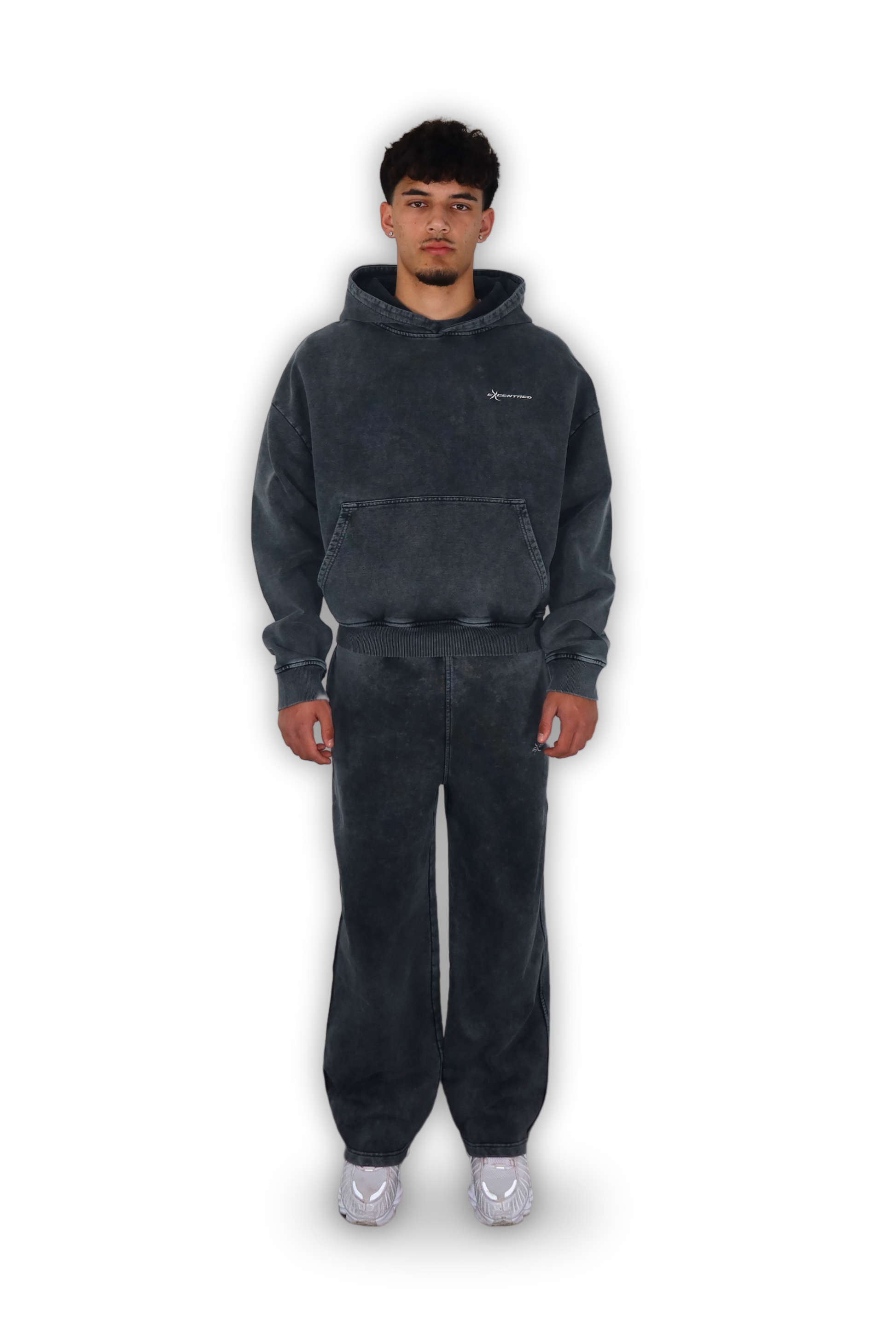 STONE GREY HOODIE