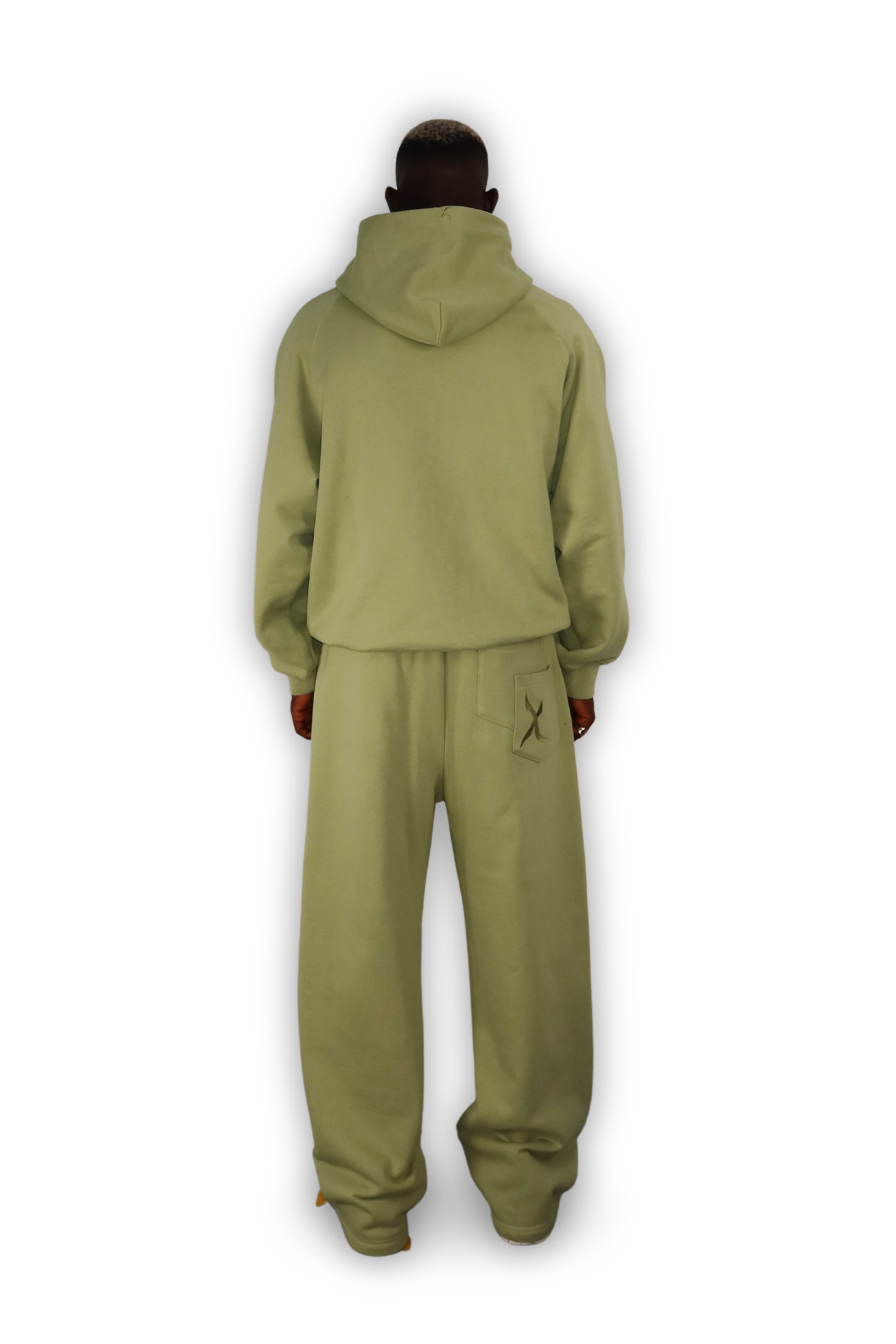 ZIP HOODIE MATCHA GREEN