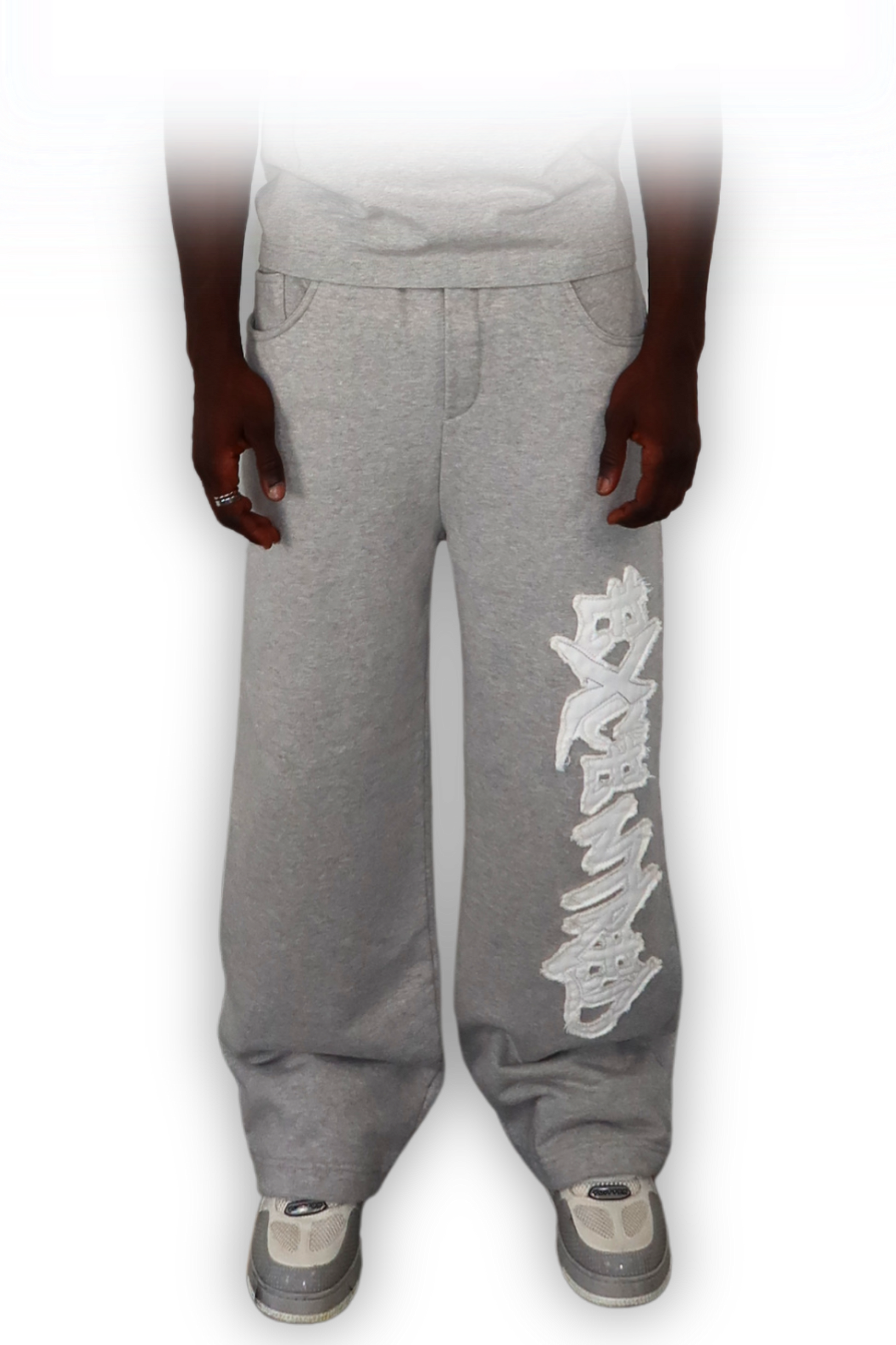 DISTRESSED JOGGER GREY