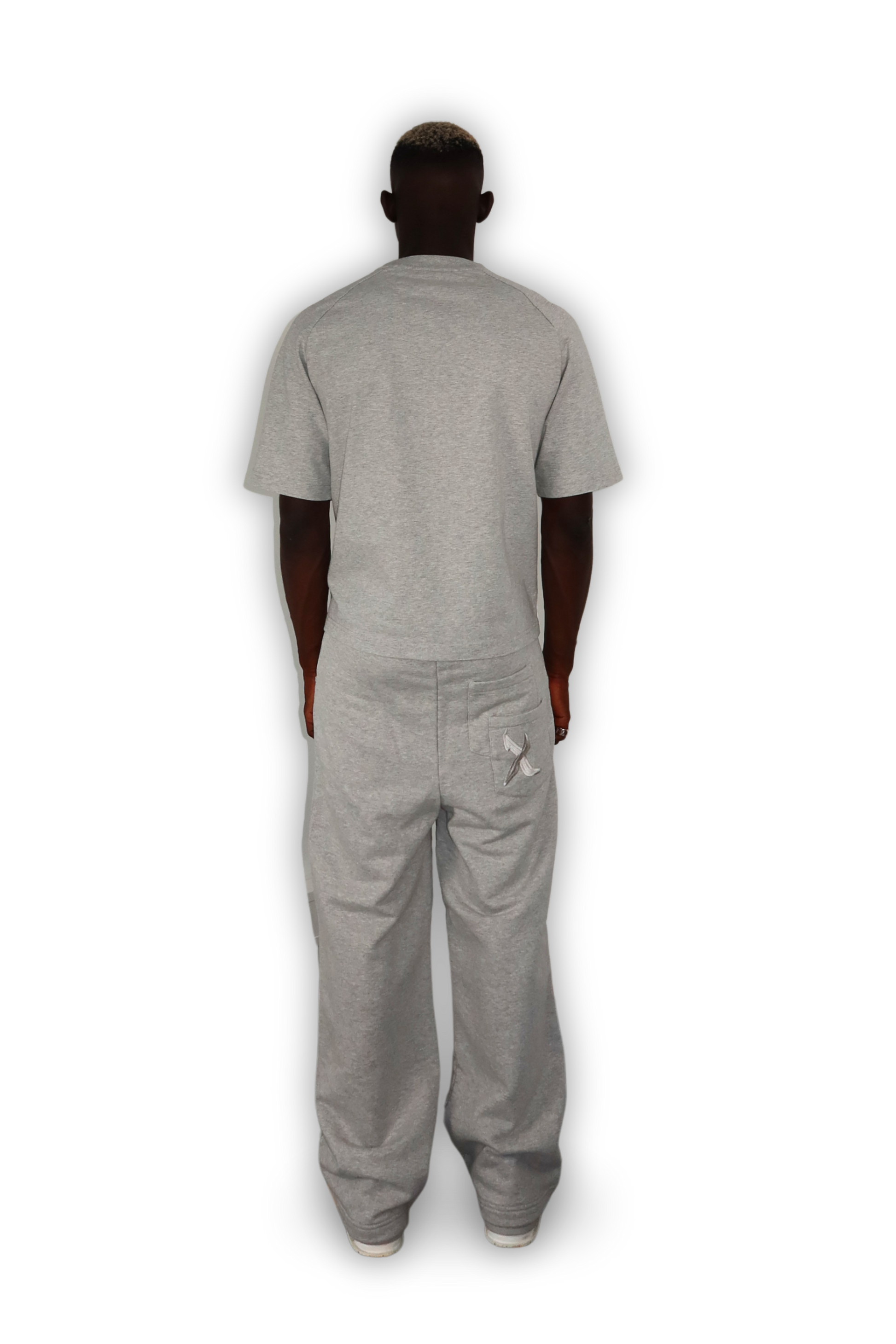 DISTRESSED T-SHIRT GREY