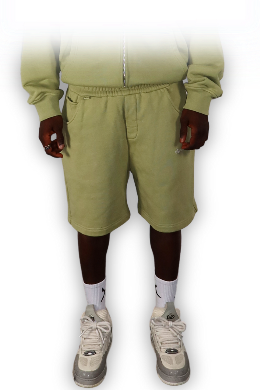 SHORTS MATCHA GREEN