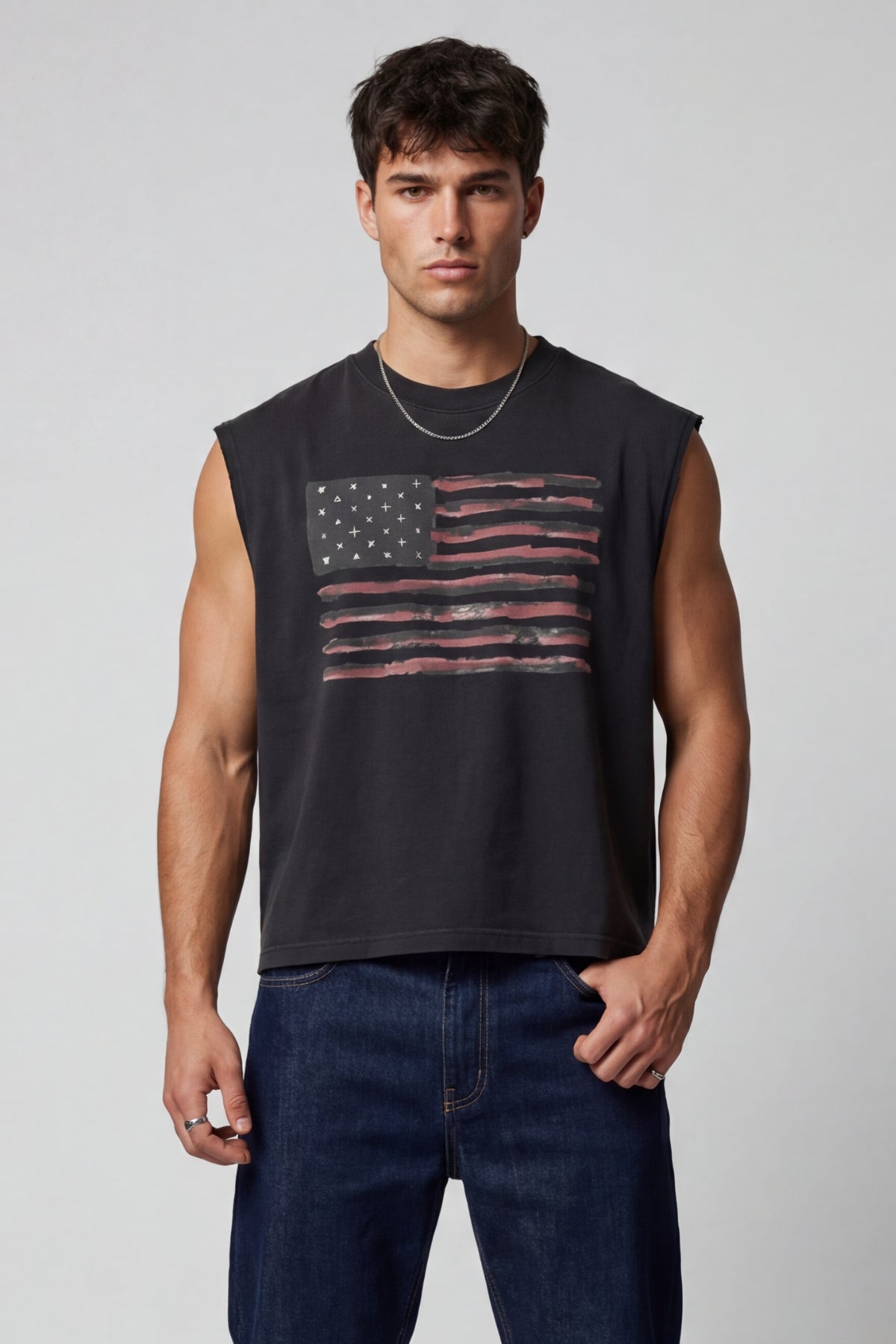 USA BOXY TANK TOP