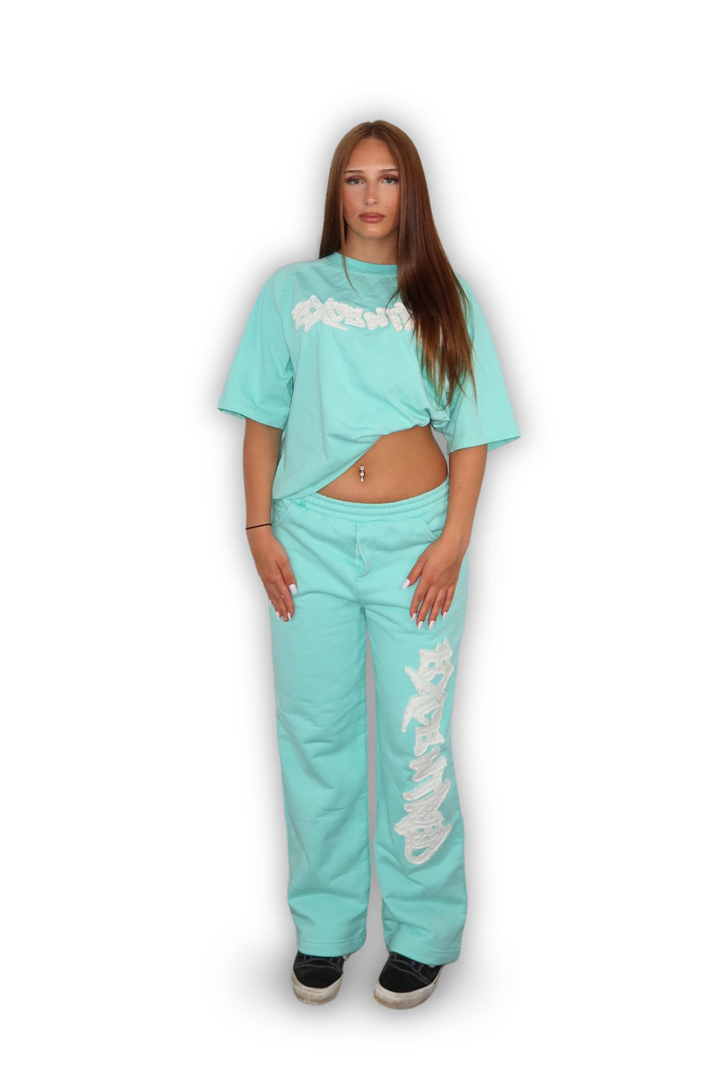 DISTRESSED T-SHIRT CRYSTAL TIFFANY