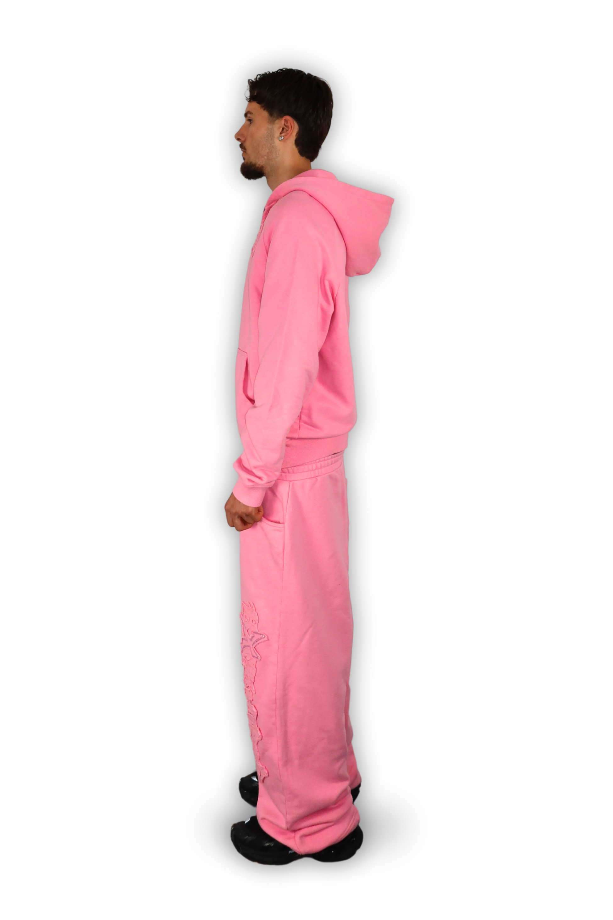 DISTRESSED JOGGER SAKURA  PINK
