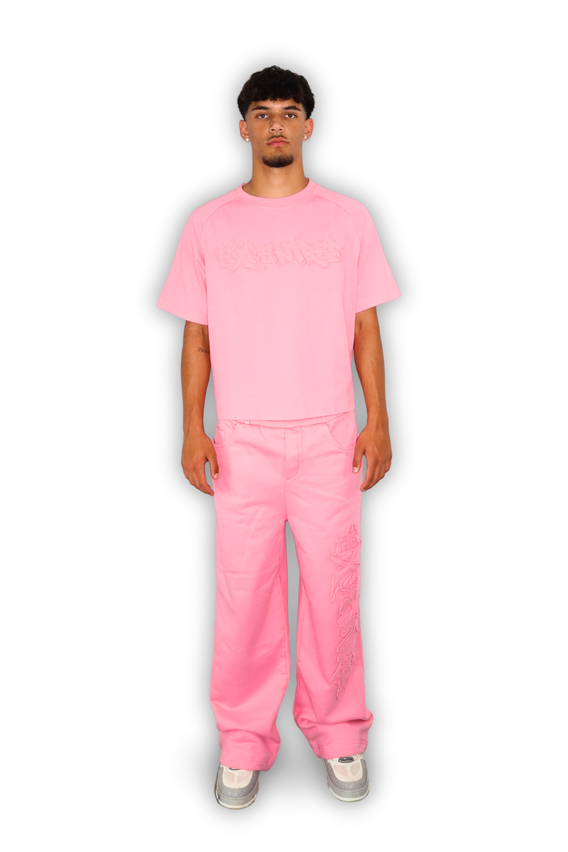 DISTRESSED T-SHIRT PINK