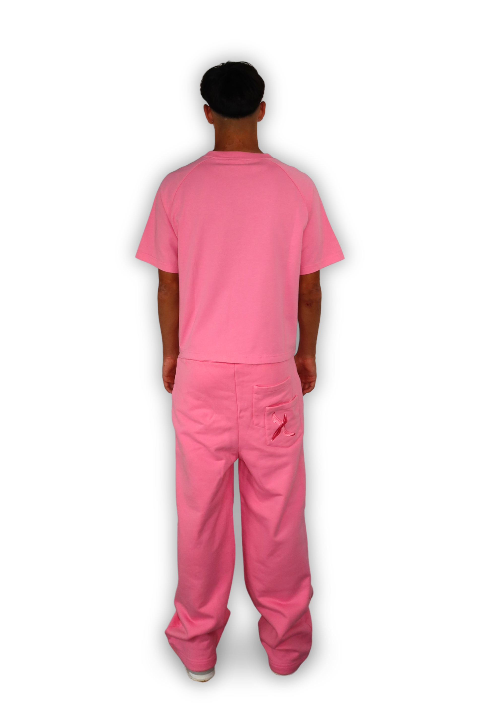 DISTRESSED T-SHIRT PINK