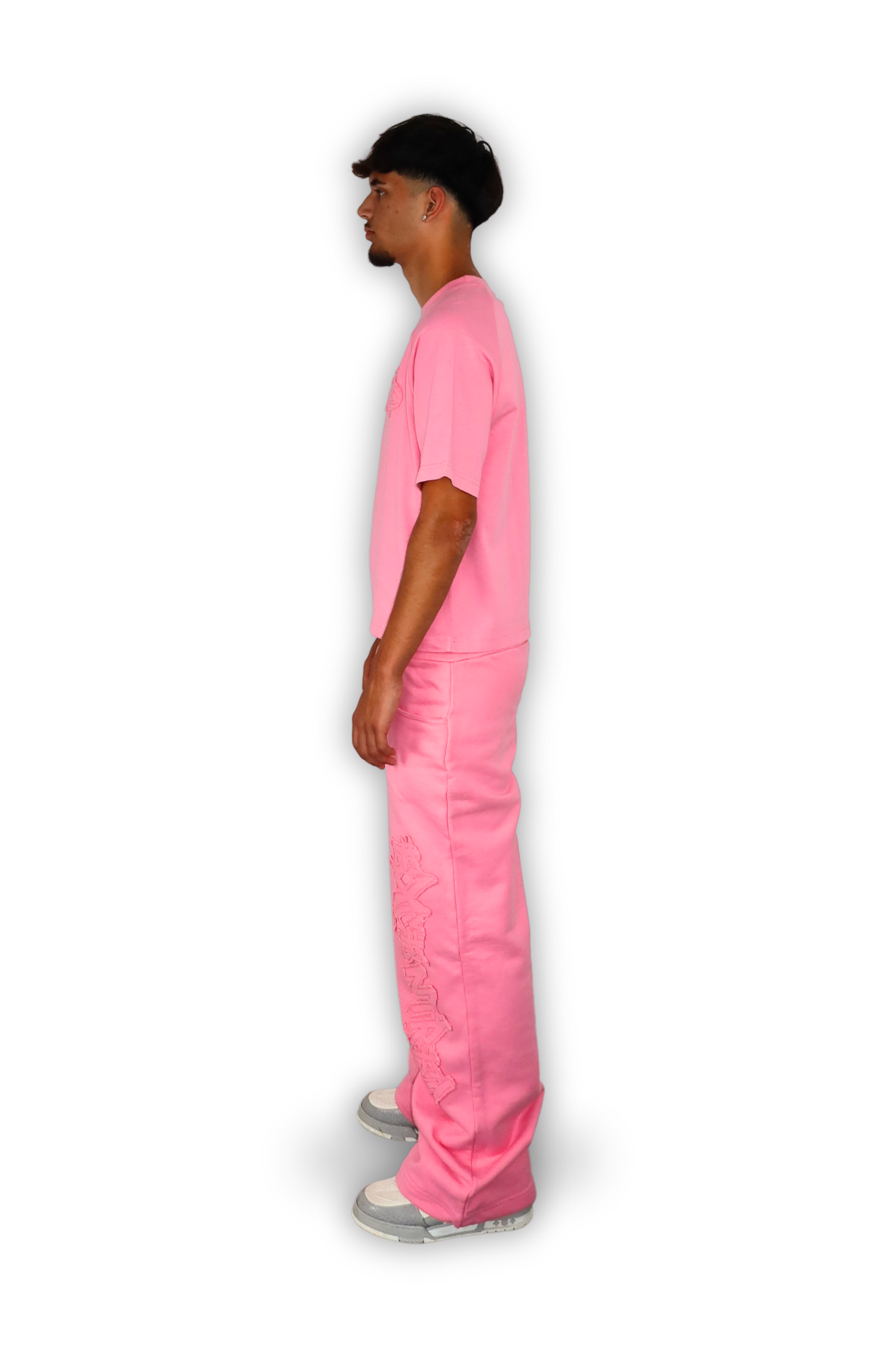 DISTRESSED T-SHIRT PINK