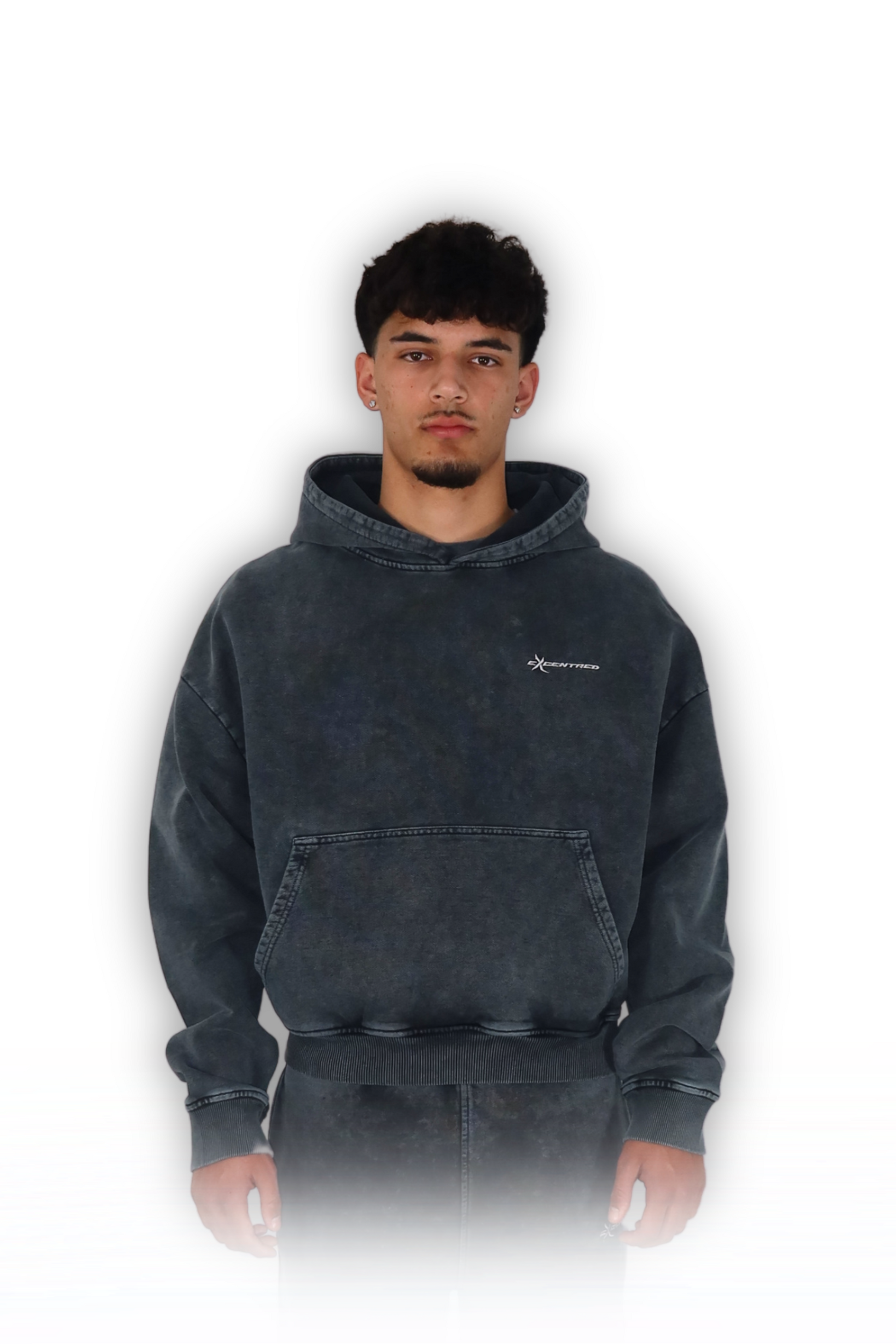 STONE GREY HOODIE